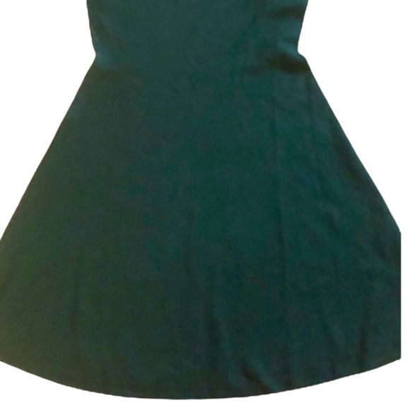 Vince Camuto Forest Green Bow Sweater Dress S NWT - Picture 5 of 11